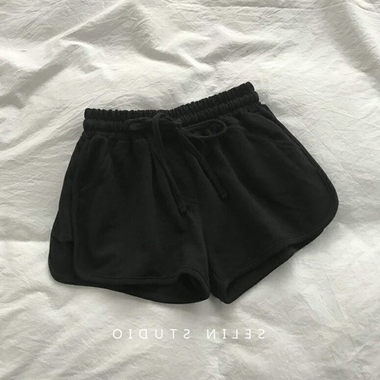 短褲女年新款夏季薄款高腰運動休閑百搭居家瑜伽睡褲潮ins潮 3