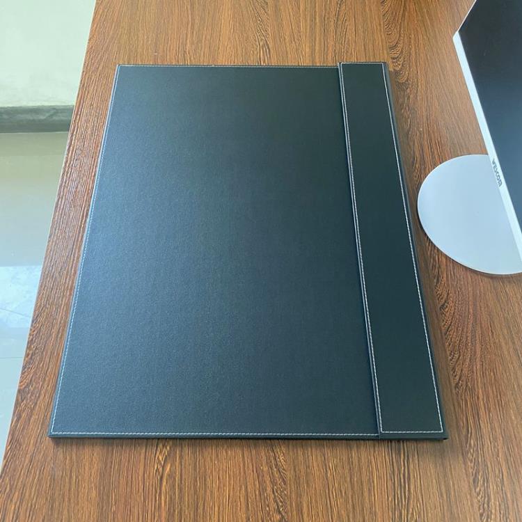商務辦公桌墊寫字墊板電腦滑鼠墊書桌墊大班臺皮質硬面加厚超大號