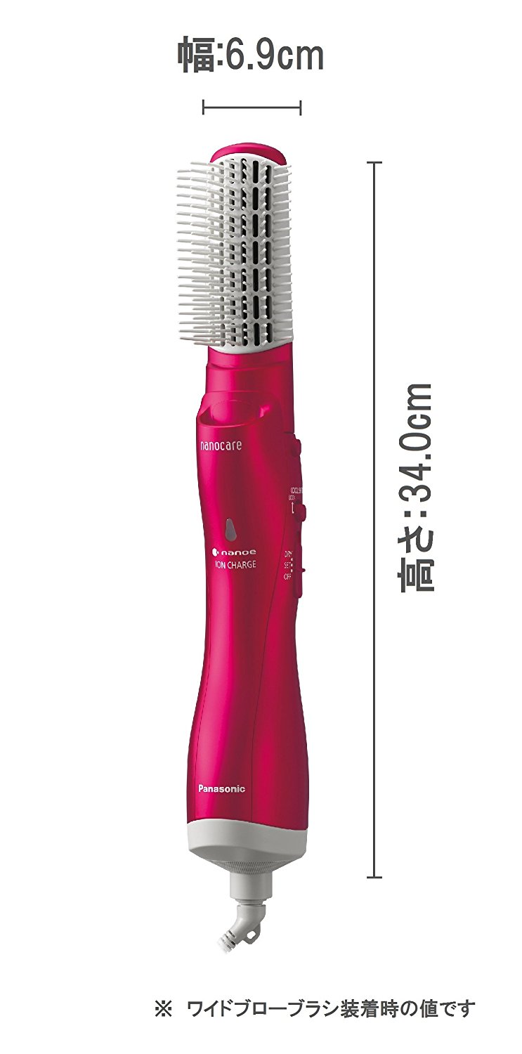 日本公司貨國際牌Panasonic EH-KN99 RP 多功能整髮梳溫冷交替刷頭交換