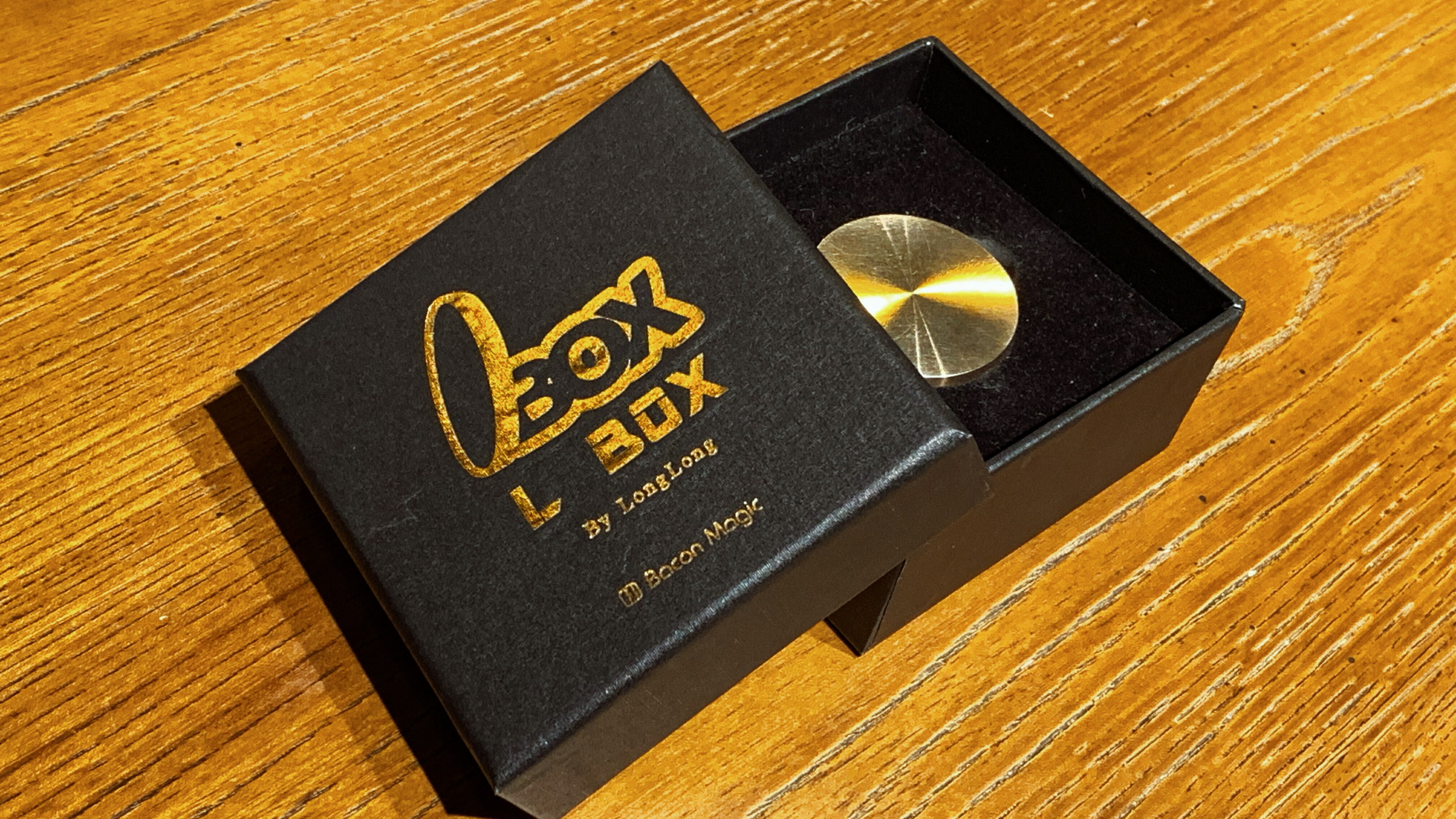 培根魔術出品L BOX 龍龍作品新式黃銅錢盒近景硬幣街頭魔術| 協貿國際日用品生活12館| 樂天市場Rakuten