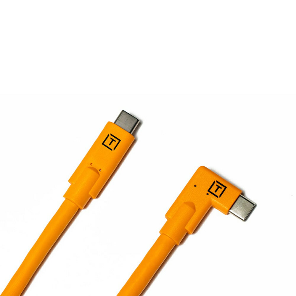 Tether Tools CUC15RT-ORG 直角傳輸線4.6m USB-C 轉USB-C 公司貨◎相機專家◎ |  CameraPro相機專家直營店| 樂天市場Rakuten