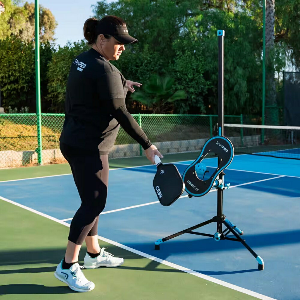 SpinPro for Pickleball SpinPro 匹克球多功能旋球練習器 可攜式 匹克球練習器 室內外練習好幫手