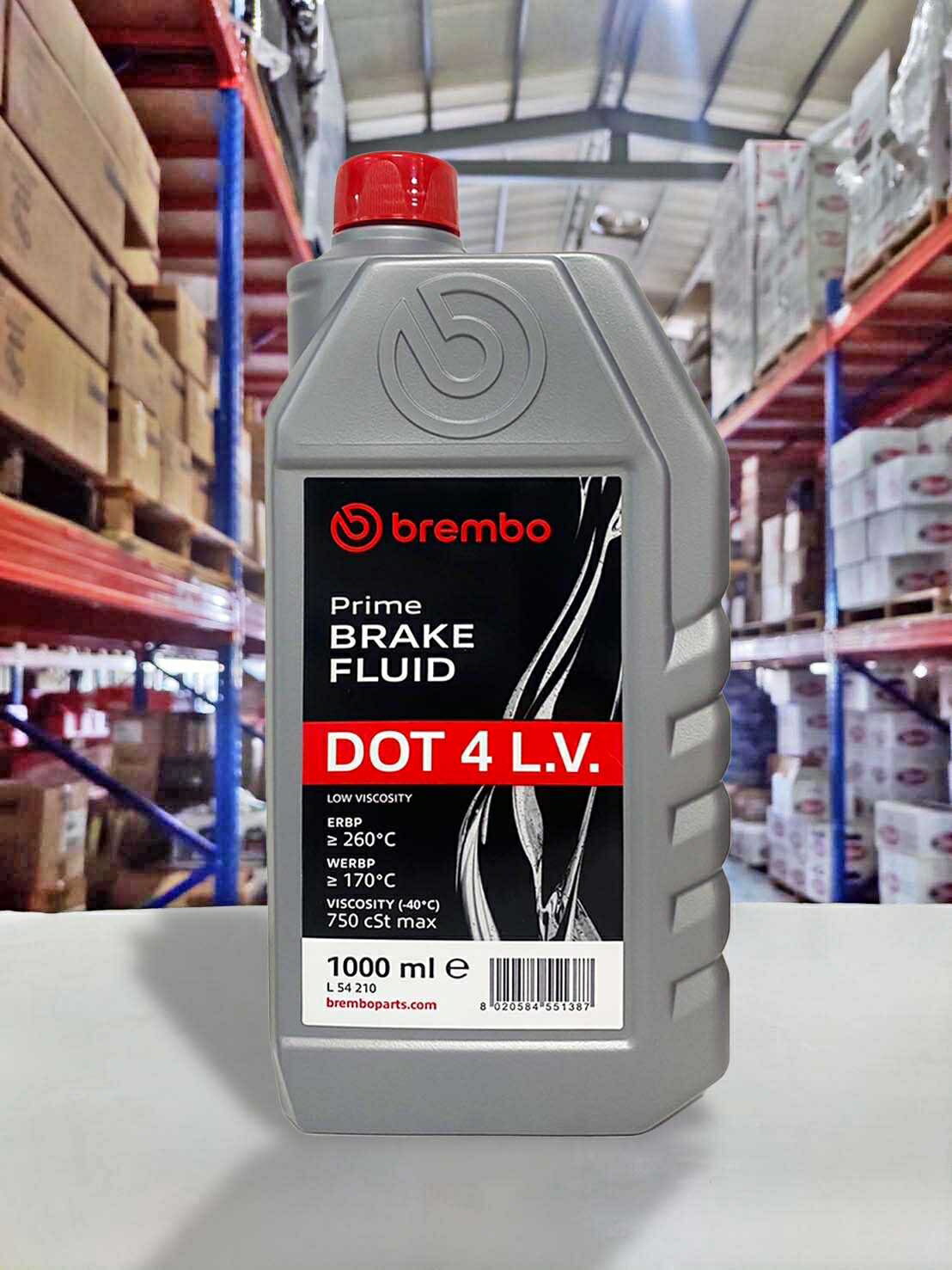 『油工廠』BREMBO PRIME BRAKE FLUID DOT 4 L.V. 煞車油 剎車油 ESP 適用 1L