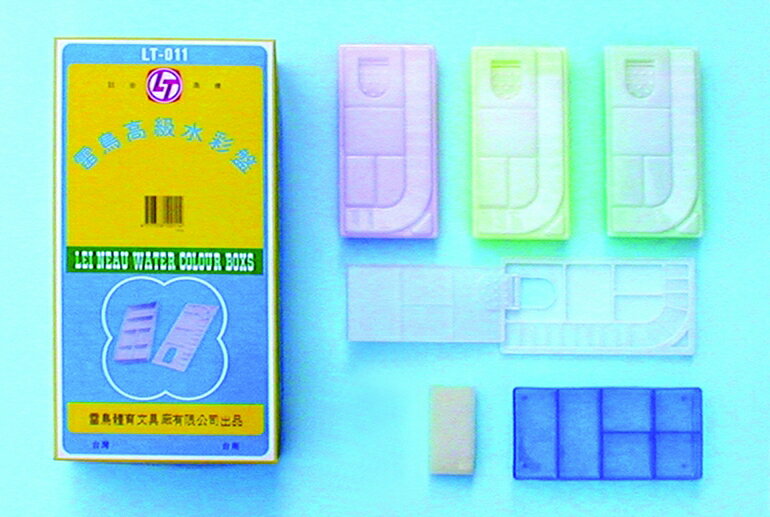 雷鳥 方形調色盤 12個 / 打 LT-011【APP滿額下單10%點數(單一帳號最高1500點)】8/31止