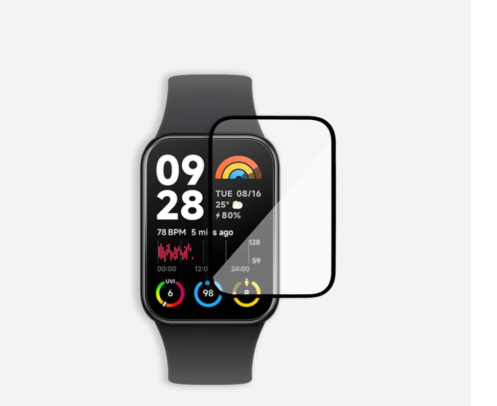 DAPAD 固固膜3D滿版螢幕保護貼 滿版全膠 for 小米手環 8 / 8 Pro