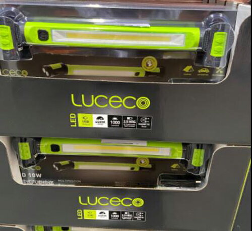[COSCO代購4] C132975 LUCECO LED 10W充電式多用途探照燈
