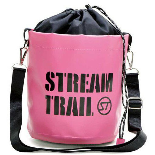 日本 《Stream Trail》Anemone隨身側背包 粉紅色