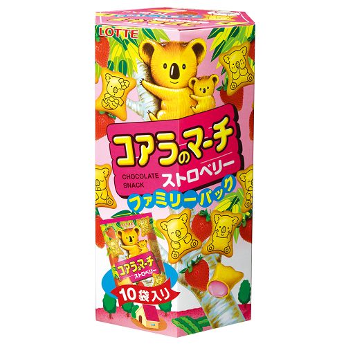 rakuten乐天市场乐天小熊饼乾家庭号-草莓口味195g【爱买】 rakuten