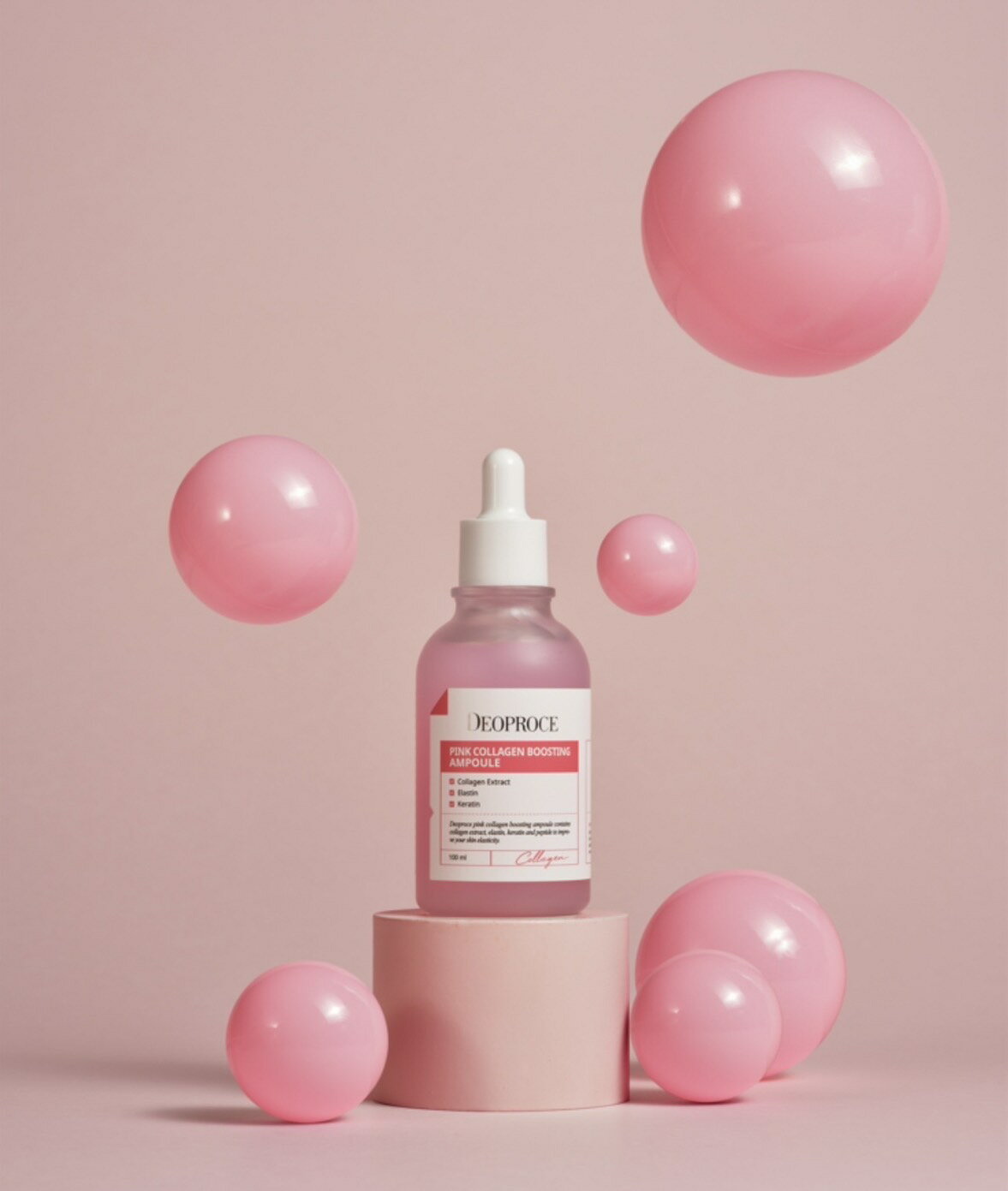 DEOPROCE 迪普詩 膠原蛋白彈力安瓶 100ml~優惠價550元｜岡山戀香水