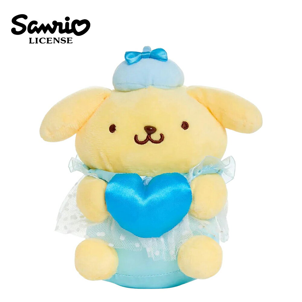 【日本正版】布丁狗 絨毛玩偶 17cm 娃娃 玩偶 Pom Pom Purin 三麗鷗 SANRIO - 165302