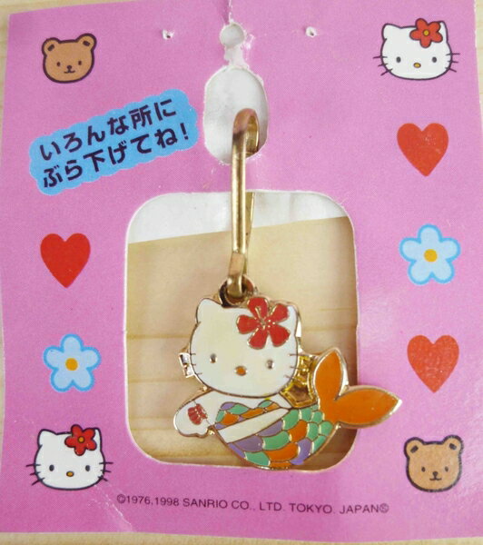 【震撼精品百貨】Hello Kitty 凱蒂貓~KITTY吊飾拉扣-美人魚