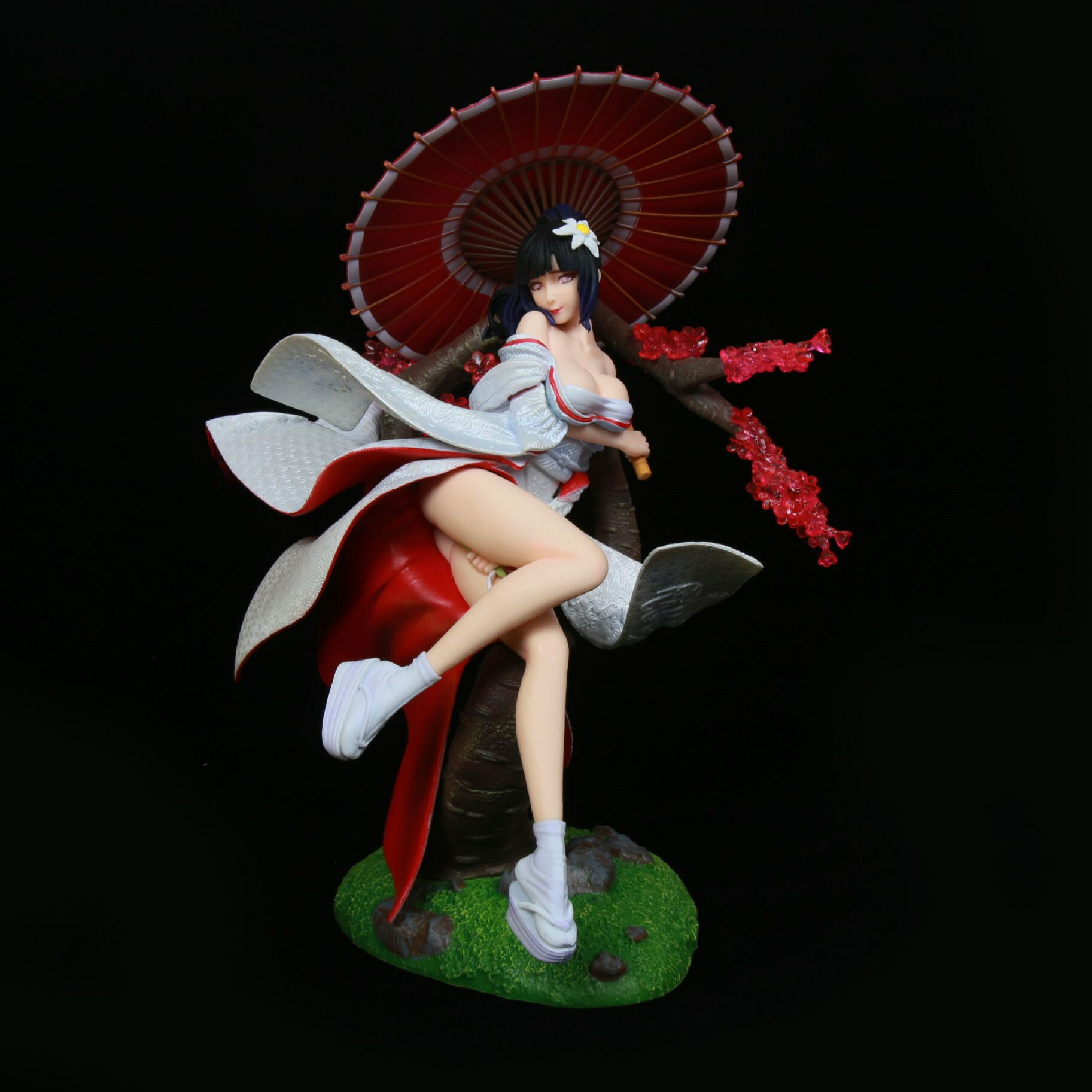 美少女 火影 GK 日向雛田 和服花嫁 白無垢 擺件雕像動漫手辦模型