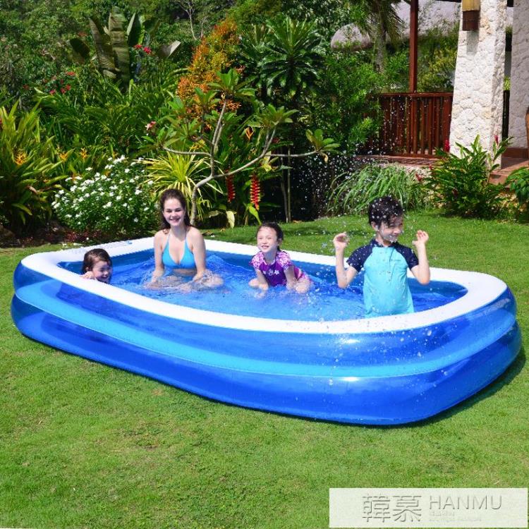 游泳池充氣泳池嬰兒成人家用戲水池加厚耐磨海洋球兒童游泳池 中秋節特惠
