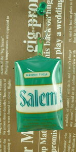 【震撼精品百貨】Salem 方形零錢包-綠白色 震撼日式精品百貨
