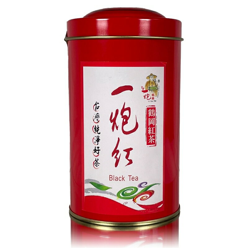 老農小舖 有機一炮紅茶(鶴岡紅茶)120公克/罐