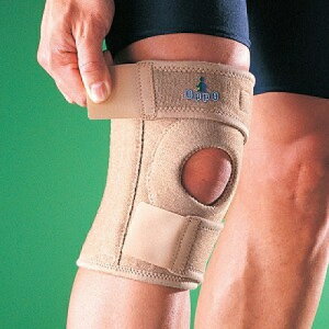 現貨 美國OPPO護具 護膝 可調式彈簧膝固定護套 #1230 膚色