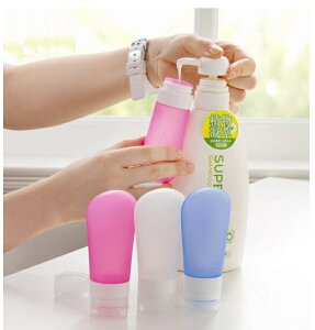 旅行用品軟體硅膠小瓶分裝軟沐浴露洗發水乳液空瓶防漏分裝瓶