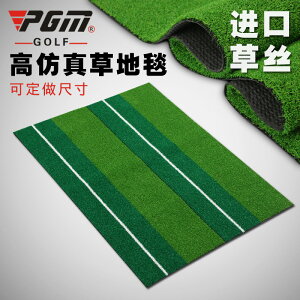 高爾夫仿真草地毯 練習毯 阻燃防火 防滑橡膠底 可定做尺寸