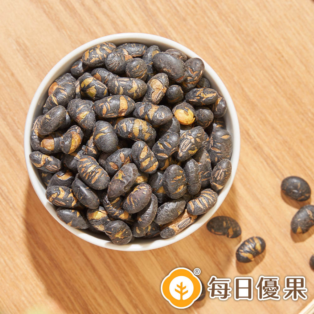 岩燒黑豆500公克大包裝【每日優果】