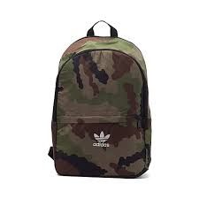 ADIDAS Camouflage Essentials Backpack 背包 後背包 雙肩 休閒 迷彩綠 【運動世界】AY7760