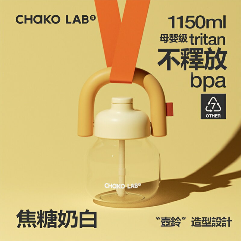 CHAKO LAB 1150ml環保隨行大容量拎拎壺(tritan塑料杯)【APP享6%回饋】 1
