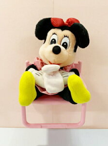 【震撼精品百貨】Micky Mouse 米奇/米妮 迪士尼吸盤絨毛娃娃毛巾架-米妮#75002 震撼日式精品百貨