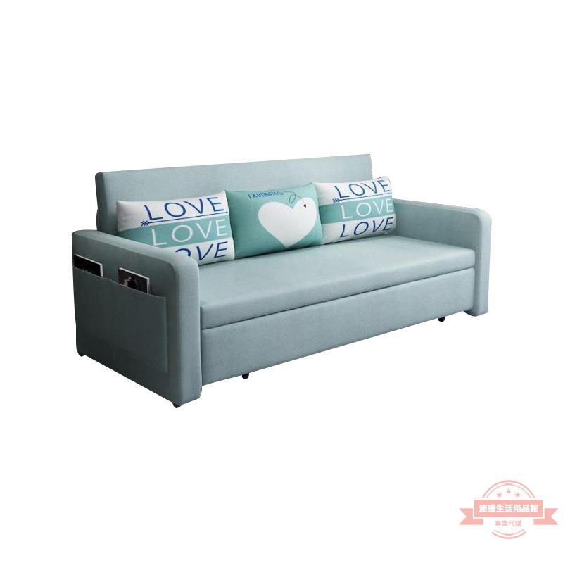科技布沙發床兩用可儲物1.2多功能小戶型雙人1.5米折疊沙發可變床