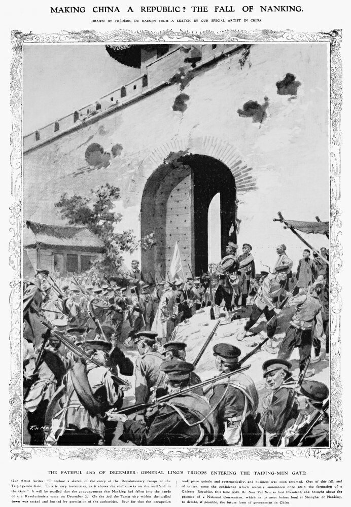 Posterazzi China Revolution 1911 Nthe Taking Of Nanking China By