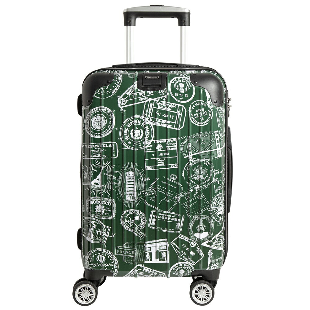 【ALLDMA 鷗德馬】20吋登機箱、郵戳箱、大理石紋、防爆拉鏈、TSA海關鎖、掛包扣、飛機輪、耐摔耐刮、可加大、多色可選 0