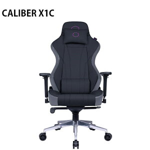 【最高折200+跨店點數22%回饋】Cooler Master 酷碼 CALIBER X1C 電競椅 黑/CMI-GCX1C-BK