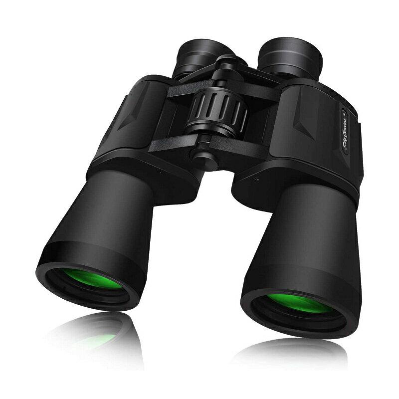 SkyGenius 10 x 50雙筒望遠鏡 SKGST10X50 Durable Full-Size Clear Binoculars [2美國直購]