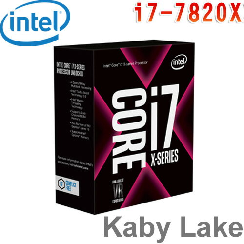 <br/><br/>  Intel英特爾 Core i7-7820X X 系列處理器<br/><br/>