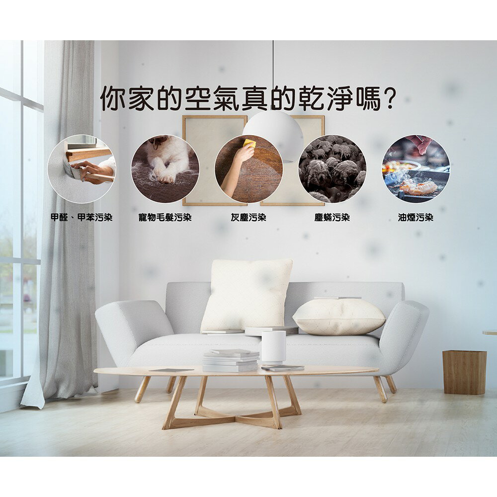 【免運費 全新公司貨 登陸馬達五年保固】Honeywell InsightTM HPA5250WTWV1 清淨機 空氣清淨機 HPA5250 2