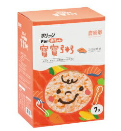 農純鄉 巧巧鮭魚粥 精緻小盒(7包入) 寶寶粥【愛吾兒】
