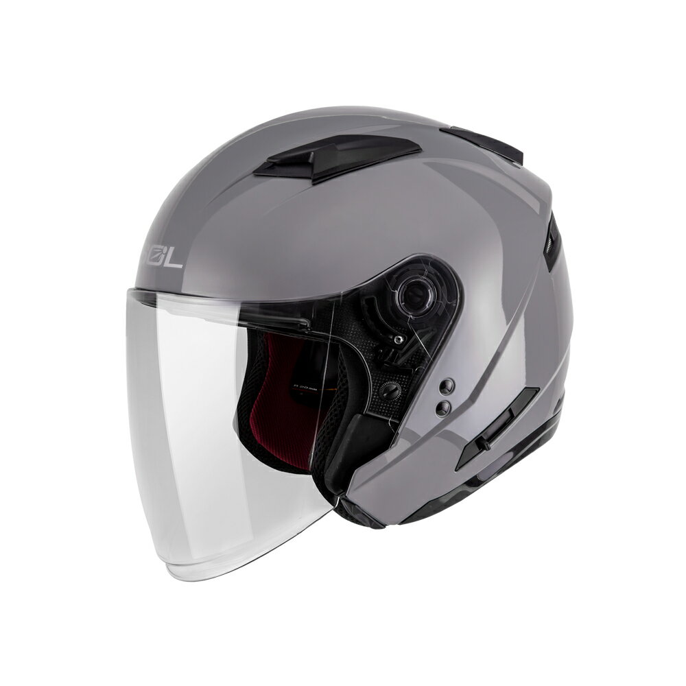 【SOL Helmets】SO-7E開放式安全帽 (素色_水泥灰) ｜ SOL安全帽官方商城