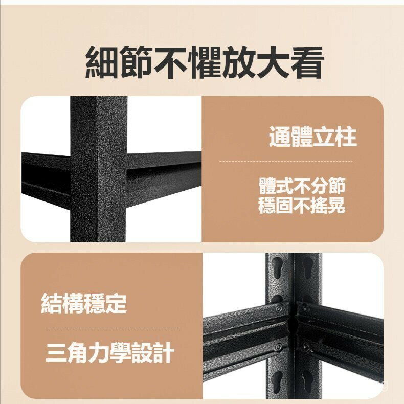 送洞洞板 免螺絲貨架 鐵架 鐵力士架 置物架 收納架 置物層架 貨架 層架 置物鐵架 免螺絲角鋼 層架置物架 5