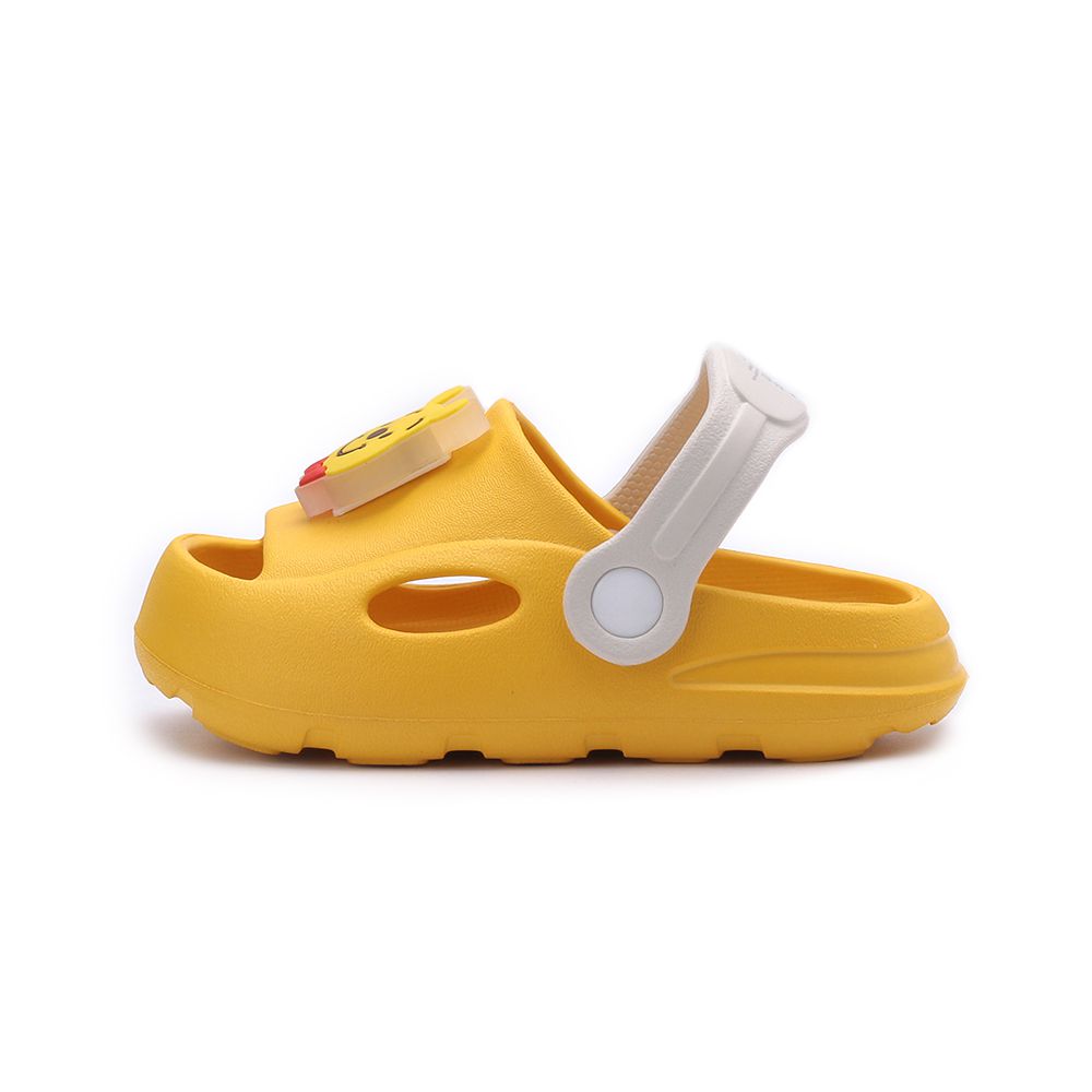 DISNEY 小熊維尼涼鞋 黃 中小童鞋