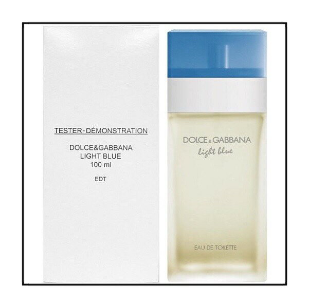 DOLCE & GABBANA D&G Light Blue 淺藍女性淡香水Tester 100ML ❁香舍