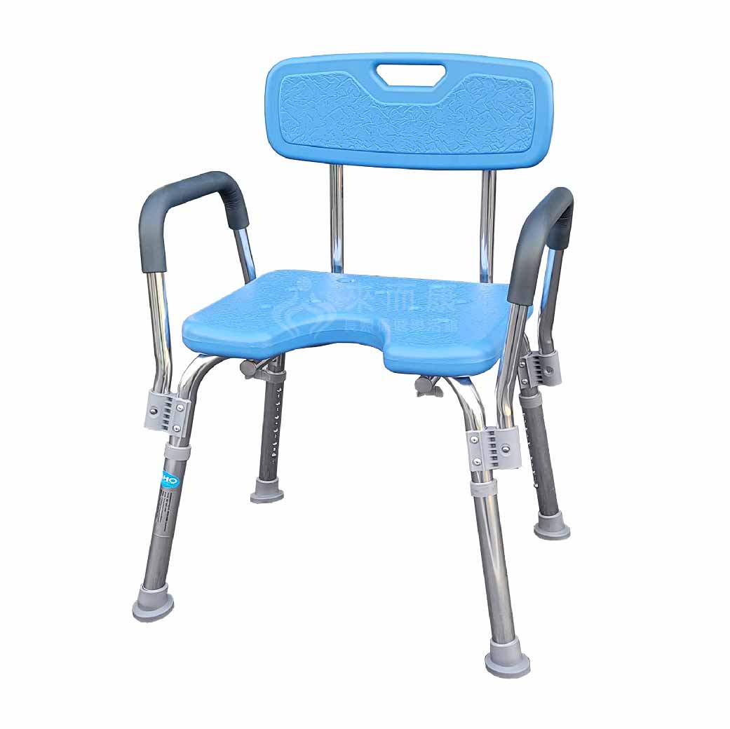 來而康 YAHO 耀宏 機械椅 YH122-2 鋁合金浴室椅 扶手可拆 有背洗澡椅