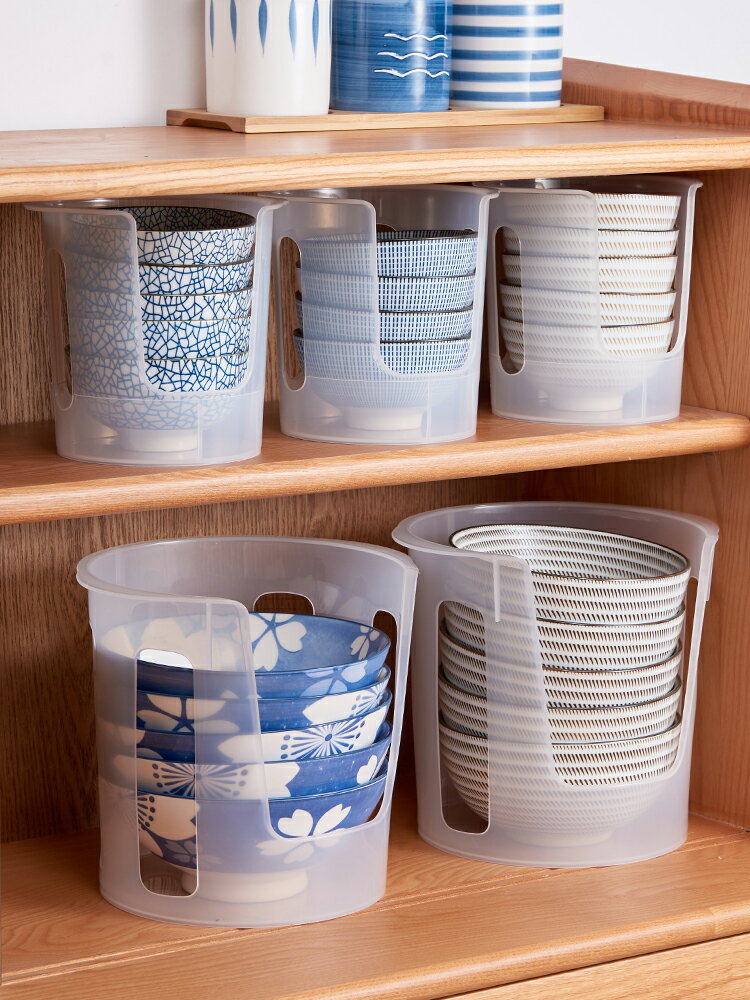 優購生活 日本品牌廚房置物架 塑料碗架收納架 碗筷架瀝水架碗柜餐具收納盒