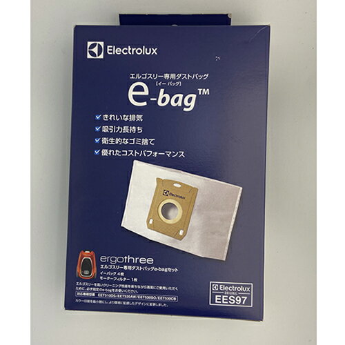 106 東京直購] Electrolux e-bag EES97 吸塵器專用集塵袋(4枚) 適用