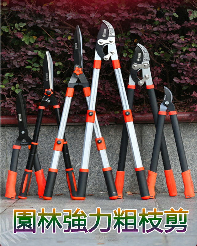 【免運】園林強力修枝剪 粗枝剪 高枝剪 大力可伸縮大剪刀 綠籬剪 修繕