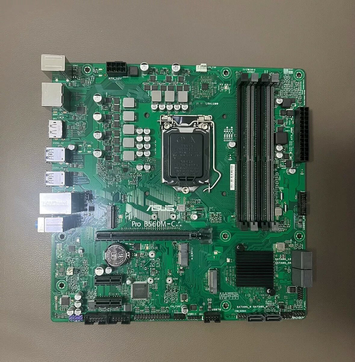 華碩B560M-C主機板 工包現貨 配件齊全 量大優惠 電腦DIY 電競主機板 工作室推薦
