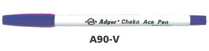 【文具通】Adger Chaco Ace Pen A90-V 記號 消字筆 消失筆 單頭 紫色 A1290002
