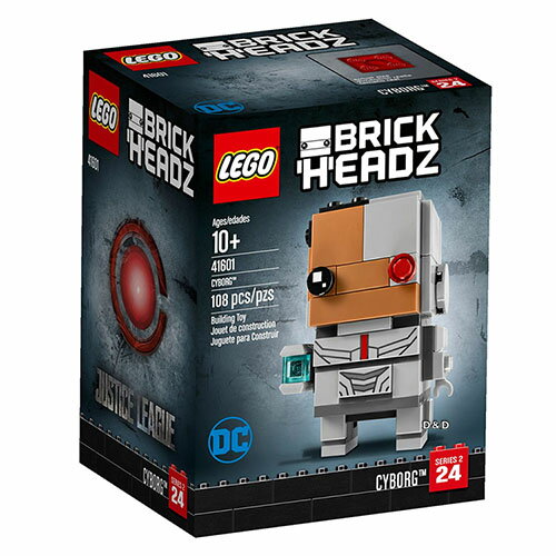 <br/><br/>  樂高積木LEGO《 LT41601 》2018年 Brickheadz 積木人偶系列 - Cyborg?<br/><br/>