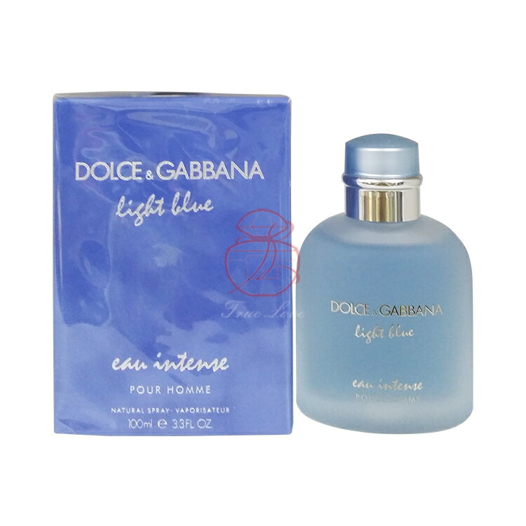 D&G 淺藍男性淡香精 100ML ☆真愛香水★