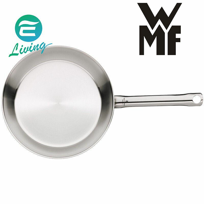 WMF Gourmet Plus 霧面不鏽鋼平底煎鍋 28cm 免運