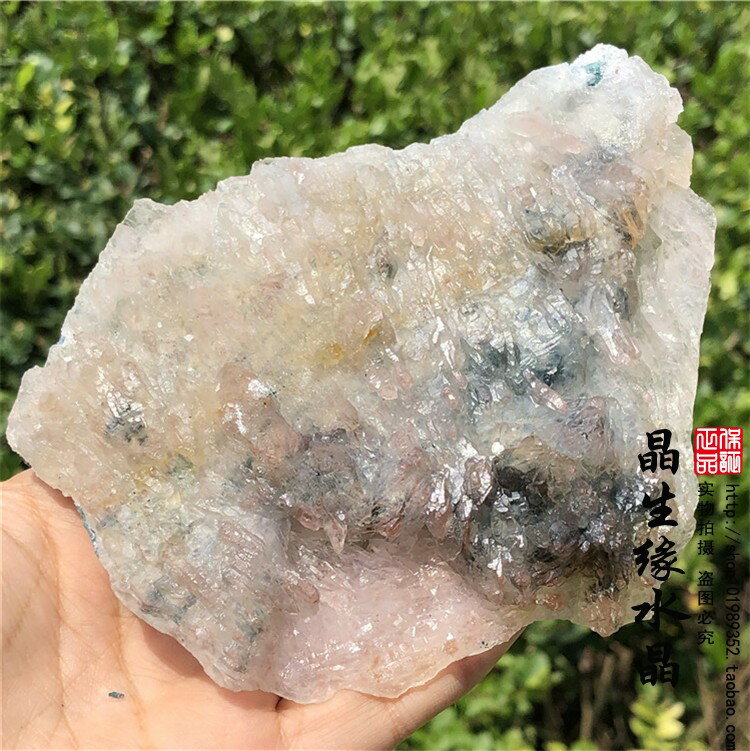 天然克魯茲高頻能量水晶晶簇擺件標本礦石異形奇石收藏石實物圖4