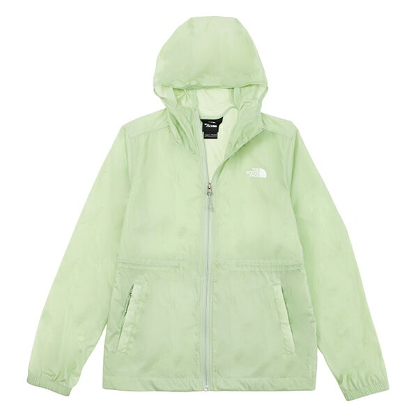 美國[The North Face] W ELBIO UPF WIND JACKET G- 女防曬快乾外套 淺紫/亮綠