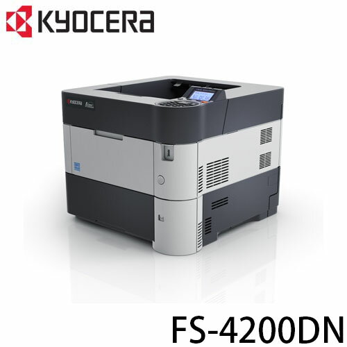 <br/><br/>  京瓷 KYOCERA FS-4200Dn 單色雷射印表機 內建雙面列印器及網路<br/><br/>